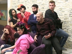 Real backstage xxx video with a horny slut called Veronica Rose