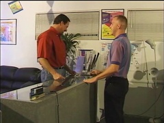 Wife in cute dress gets grabbed and pounded doggystyle