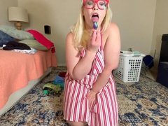 Lick Her Dirty Butt Plug As She Folds Laundry Fuck Her Fat Ass And Let Her Lick It Clean Ass To Mouth