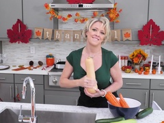 Married muff Dee Williams rides her younger neighbor's prick