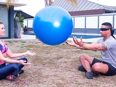 Verona Sky, the personal trainer enjoys interracial anal