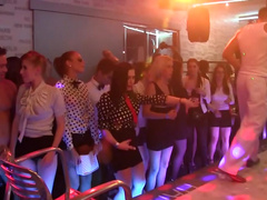 Here's a breathtaking amateur orgy with cock sucking bimbos