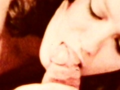 Hot babe sucking a big cock