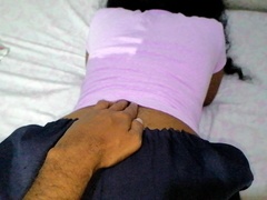 Aian My Wife',s Tight Pussy Friend Came Back Into The Room Wearing a Torn Dress Fuck Like Doggy