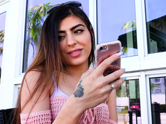 Audrey Royal Sucks and Swallows