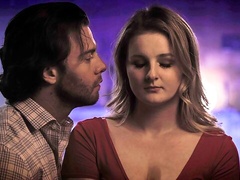 Good-looking chick Eliza Eves gets nicely fucked in the cowgirl pose