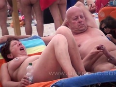 Cup D' Agde&comma, Sex In The Dunes - Cougar