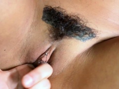 Tight beauty enjoys cock in POV style