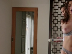 Slutty wife Ashley Adams wants to be tied up and fucked hard