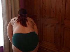 40 year old MILF Strips off in the bedroom