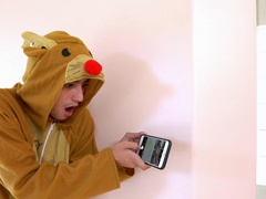 Busty MILF gets naughty on cock in scenes of hot role play