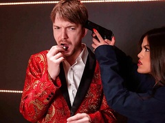 Rough interracial session with a sensual Asian Kendra Spade