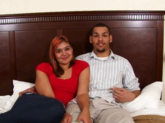 Amateur Latino Wife Rides Hard Pecker Of Her Hubby