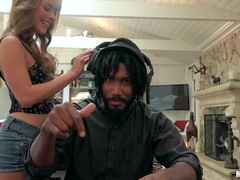 Hot cowgirl with natural tits Lilly Ford cannot get enough from jumping on dick