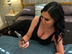 Super curvaceous astonishing beauty Jasmine Jae is ready for horny anal