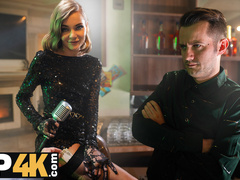 HUNT4K. Stage Cuck. Hot sex with Fibi Euro