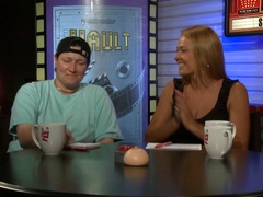 Girls talk about eating pussy then show everyone how it is done