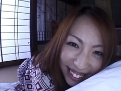 Passionate dick sucking and stroking by adorable Tomoe Hinatsu