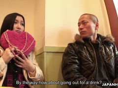 The best Japanese wife ever Ayana Naito thirsts for some good MMF