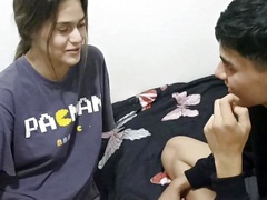 I teach my stepsister to fuck very delicious