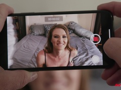 The hot wife decides to try cuckold porn for her hubby