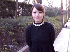 Refined Japanese MILF gently edges herself closer to an orgasm